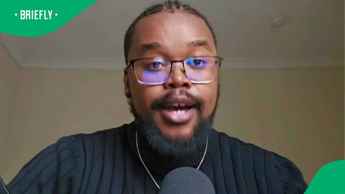 A young man went viral.
