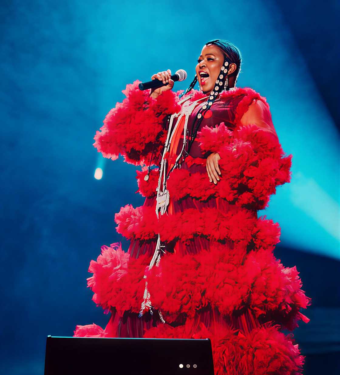 Thandiswa Mazwai walked away with four awards Thandiswa Mazwai walked away with four awards