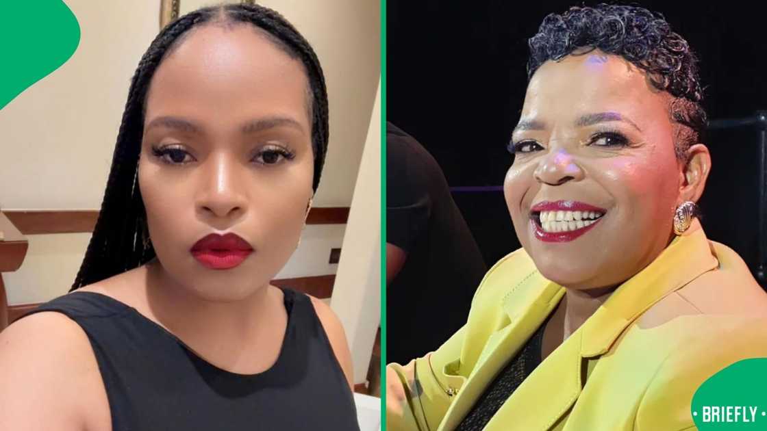 Bucie Nkomo was visibly enjoying her performance at Friends of Amstel