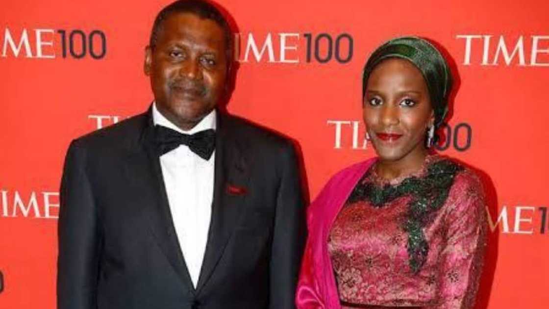 Who is Aliko Dangote wife, Mariya A D Muhammad Rufai?