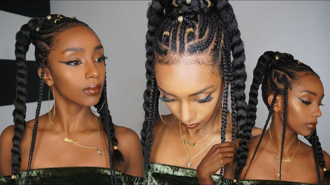 Latest Nigerian cornrow hairstyles
Cornrow styles
Cornrow hairstyles Latest Nigerian cornrow hairstyles
Cornrow styles
Cornrow hairstyles