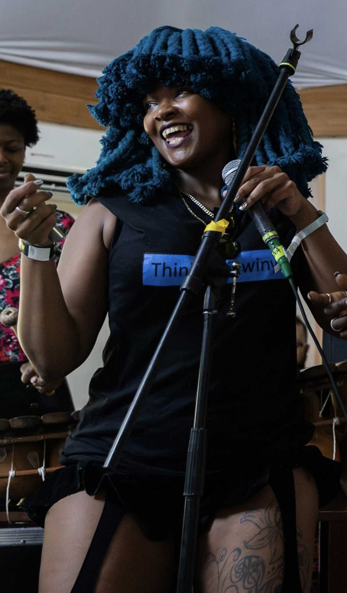 Moonchild Sanelly performed in Rome
