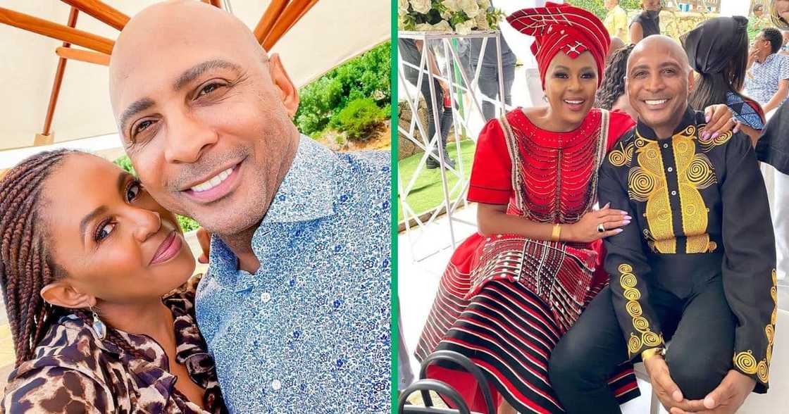 Basetsana and Romeo Kumalo Basetsana and Romeo Kumalo