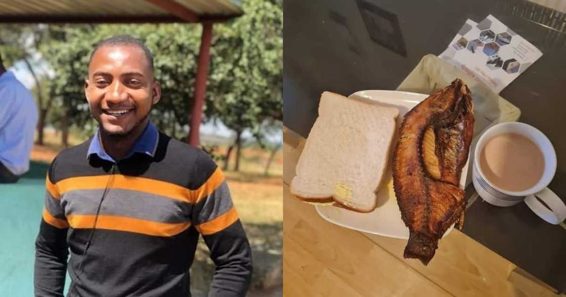 "How's the Weather in Galilee": Man's Meal Leaves the Net In Stitches