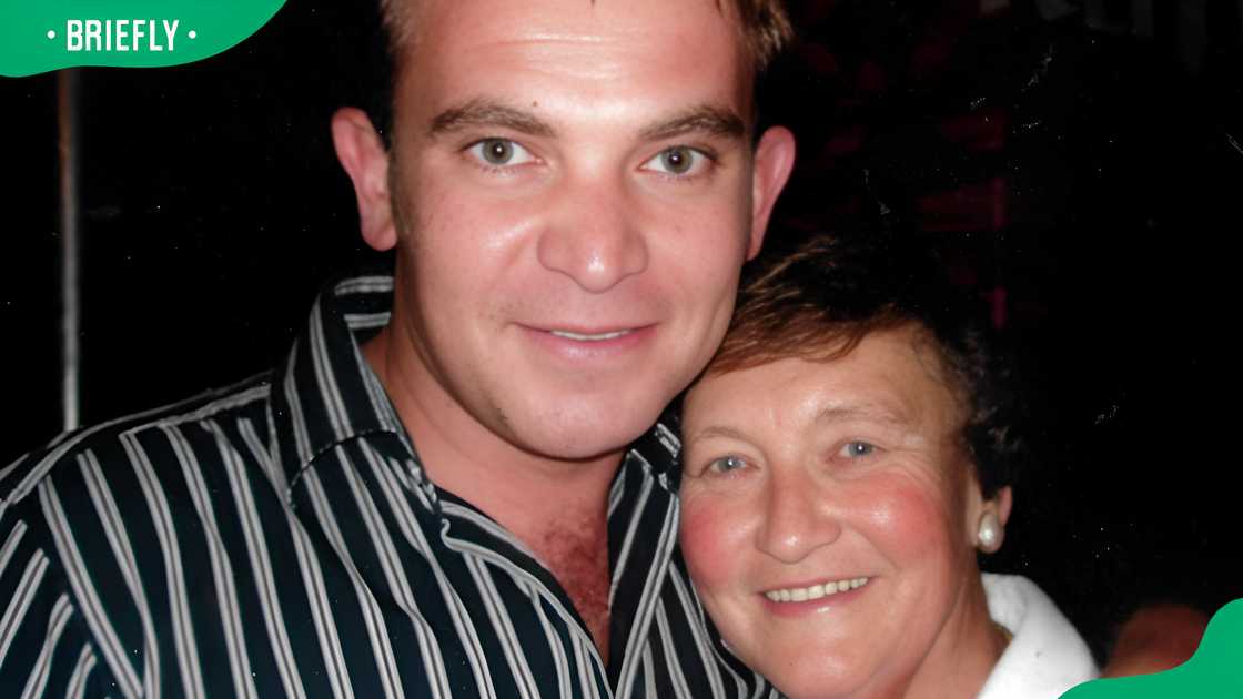 Theuns Jordaan's mother Theuns Jordaan's mother