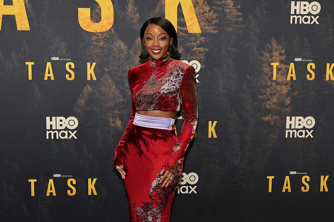 Thuso Mbedu attends HBO's "Task" premiere