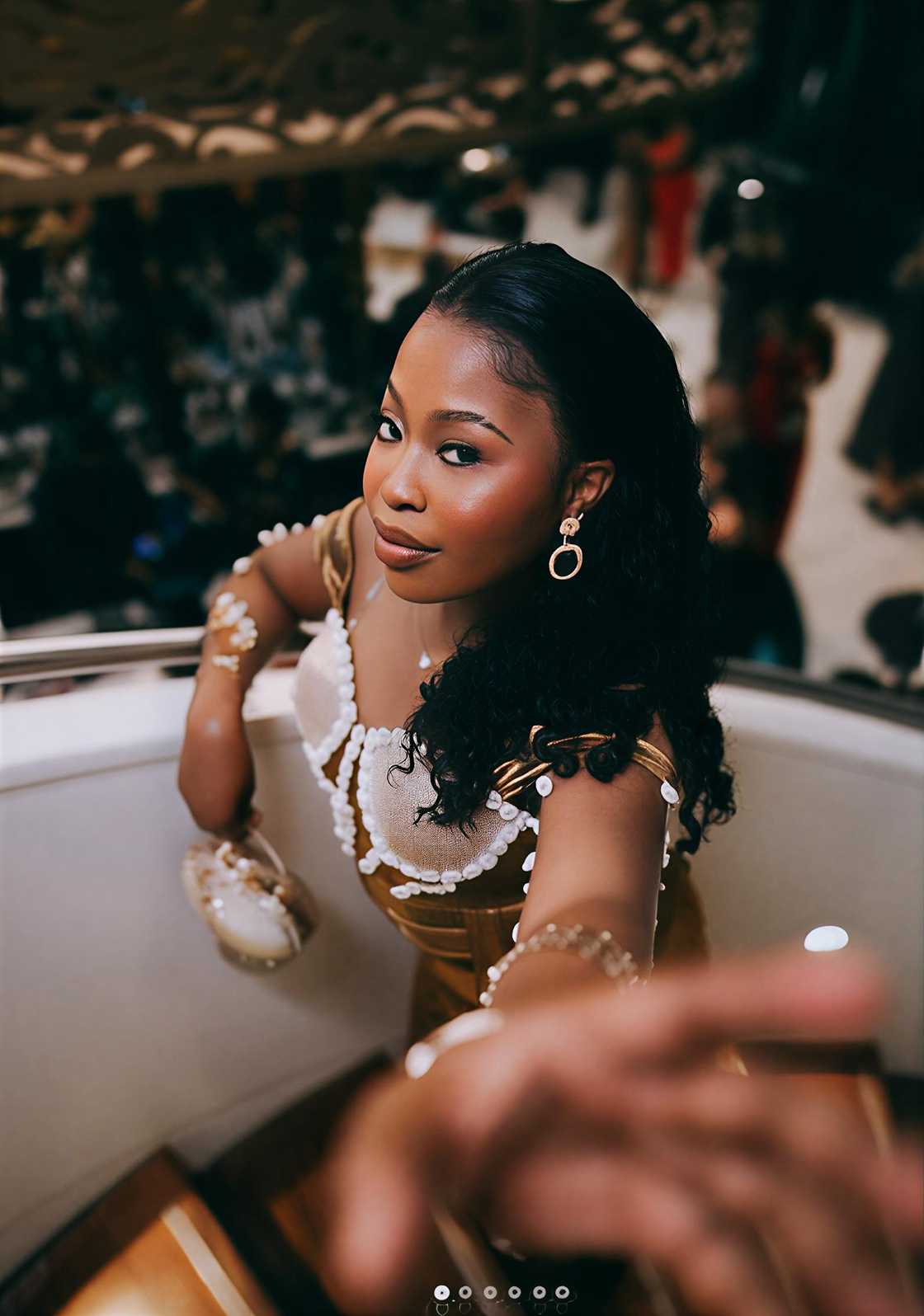 Netizens reacted to Seemah's DJing skills