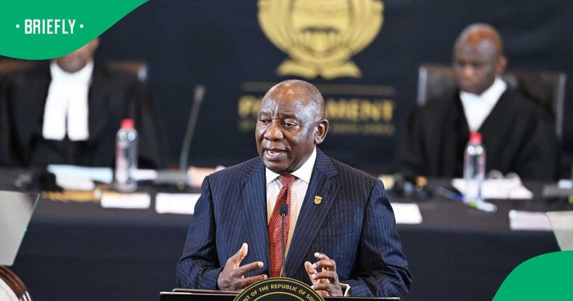 President Cyril Ramaphosa said the gap between the rich and the poor is widening President Cyril Ramaphosa said the gap between the rich and the poor is widening