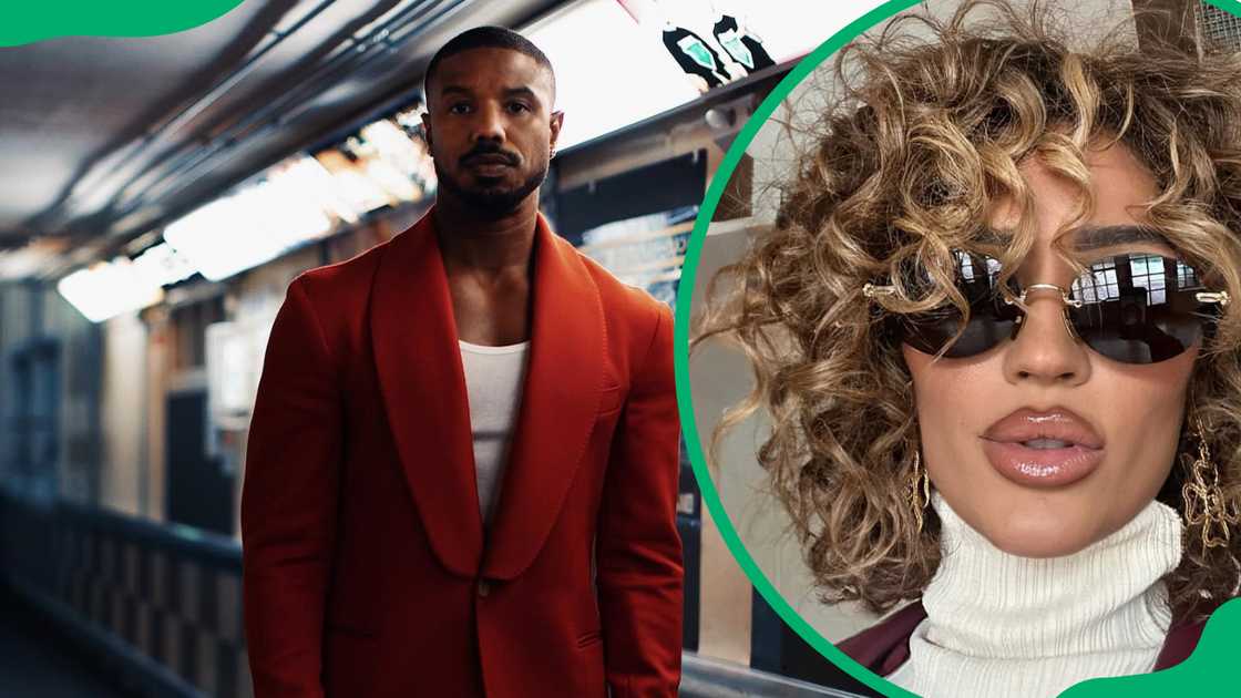 Michael B. Jordan and Gisselle Meneses-Nunez Michael B. Jordan and Gisselle Meneses-Nunez