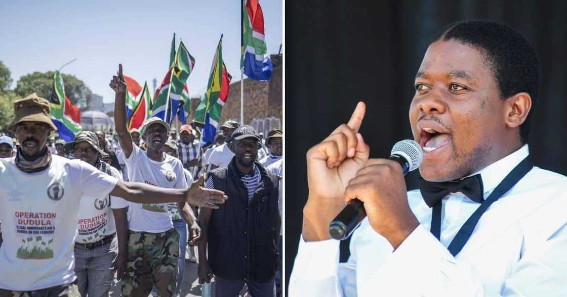 Fees Must Fall activist, Bonginkosi Khanyile, backs Operation Dudula, speaks out against the EFF, Nhlanhla Lux Dlamini, Marshall Dlamini, political party, secretary-general