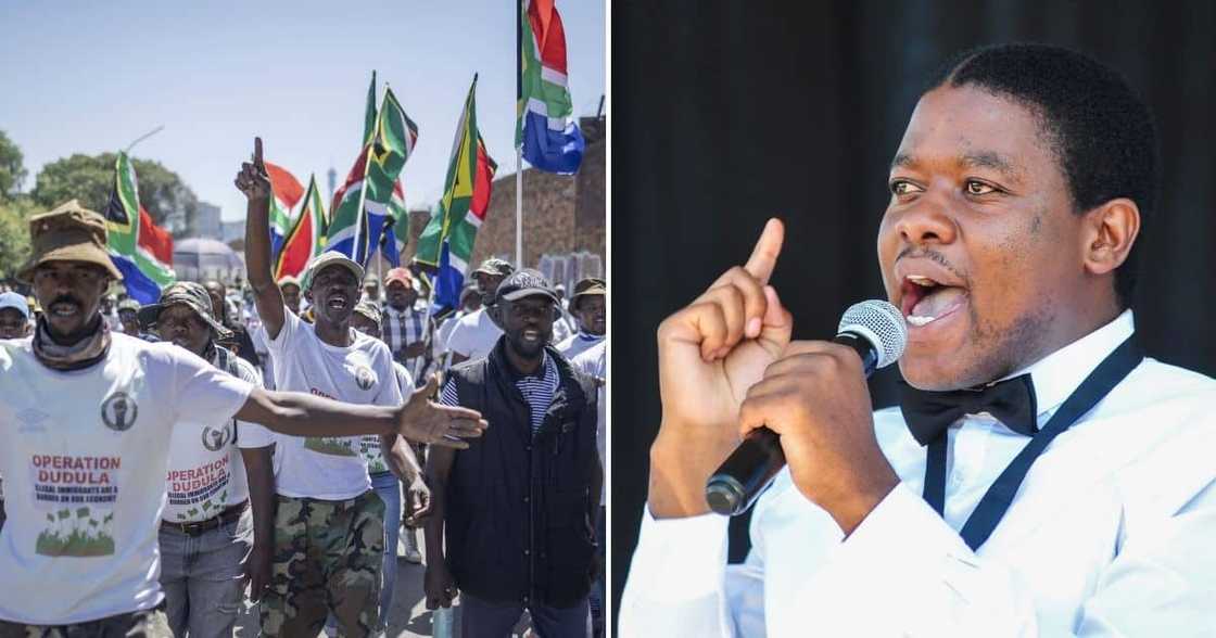 Fees Must Fall activist, Bonginkosi Khanyile, backs Operation Dudula, speaks out against the EFF, Nhlanhla Lux Dlamini, Marshall Dlamini, political party, secretary-general Fees Must Fall activist, Bonginkosi Khanyile, backs Operation Dudula, speaks out against the EFF, Nhlanhla Lux Dlamini, Marshall Dlamini, political party, secretary-general