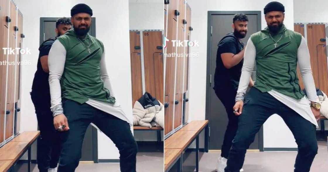 Tall men in Norway dance to 'John Vuli Gate'