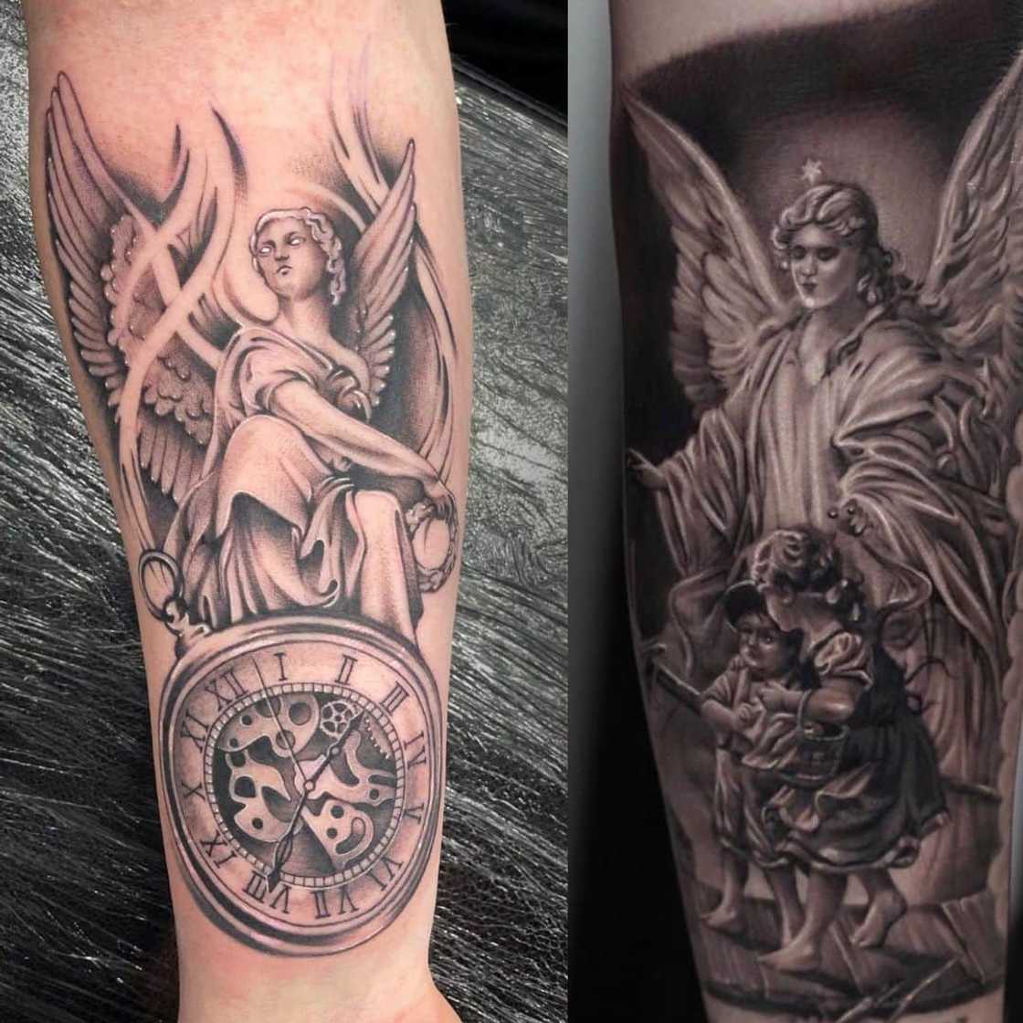 Guardian angel tattoo Guardian angel tattoo