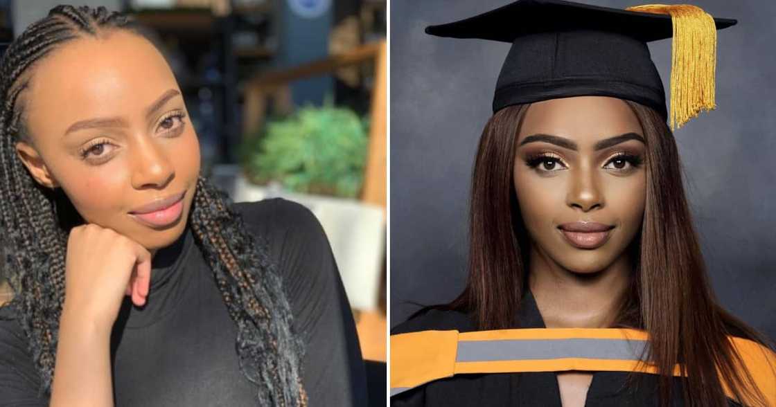 A lady from Johannesburg is ready for another degree, shared cute graduation snap A lady from Johannesburg is ready for another degree, shared cute graduation snap