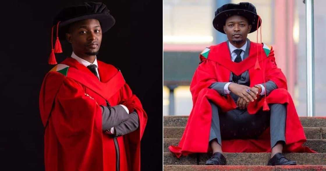 Mzansi, Delights, Durban Man, Bags PhD, University of KwaZulu Natal, Education