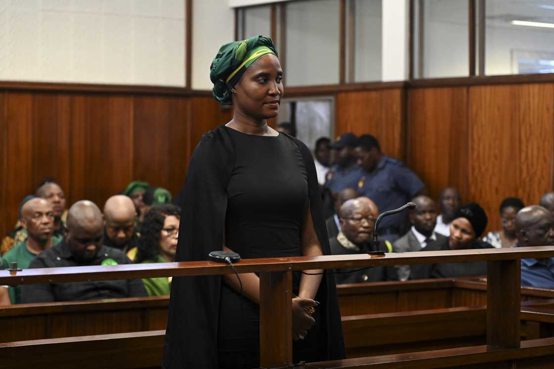 Duduzile Zuma-Sambudla during her recent court appearance Duduzile Zuma-Sambudla during her recent court appearance