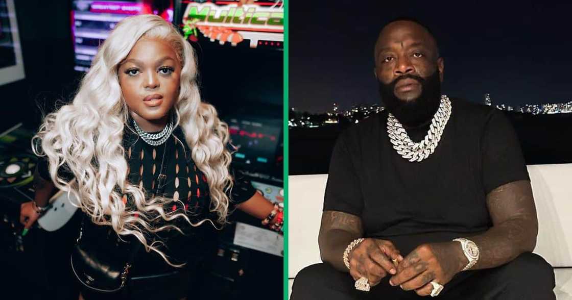DBN Gogo had a conversation with Rick Ross DBN Gogo had a conversation with Rick Ross