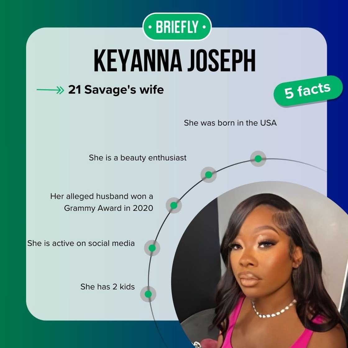 Keyanna Joseph's facts Keyanna Joseph's facts
