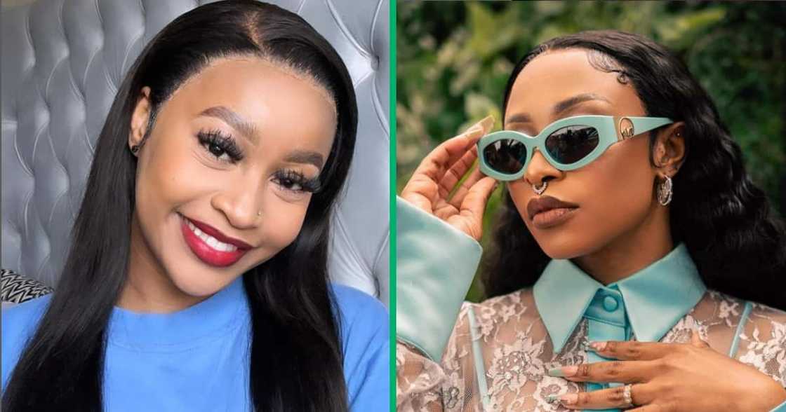 DJ Zinhle complimented 'BB Mzansi's' star Zee DJ Zinhle complimented 'BB Mzansi's' star Zee
