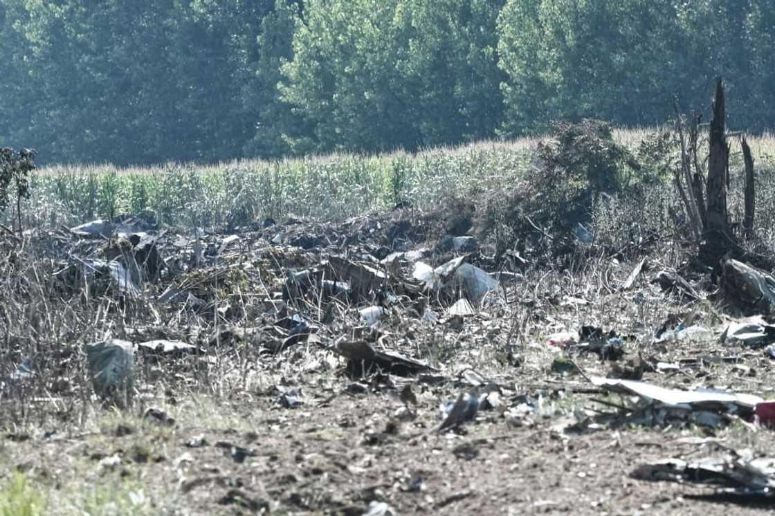 Villagers were forbidden from entering fields near the crash site until authorities could remove the wreckage and unexploded ammunition Villagers were forbidden from entering fields near the crash site until authorities could remove the wreckage and unexploded ammunition