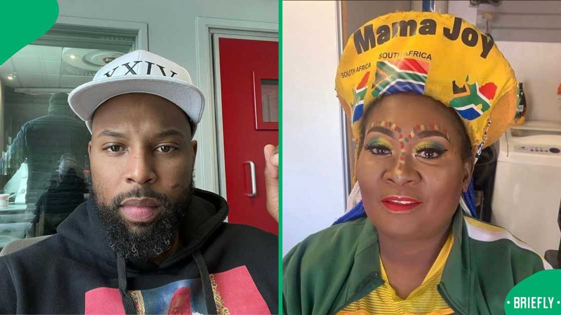 Sizwe Dhlomo dragged Mama Joy