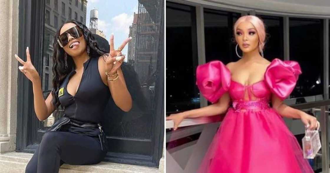 Bonang Matheba and Pinky Girl are cousins