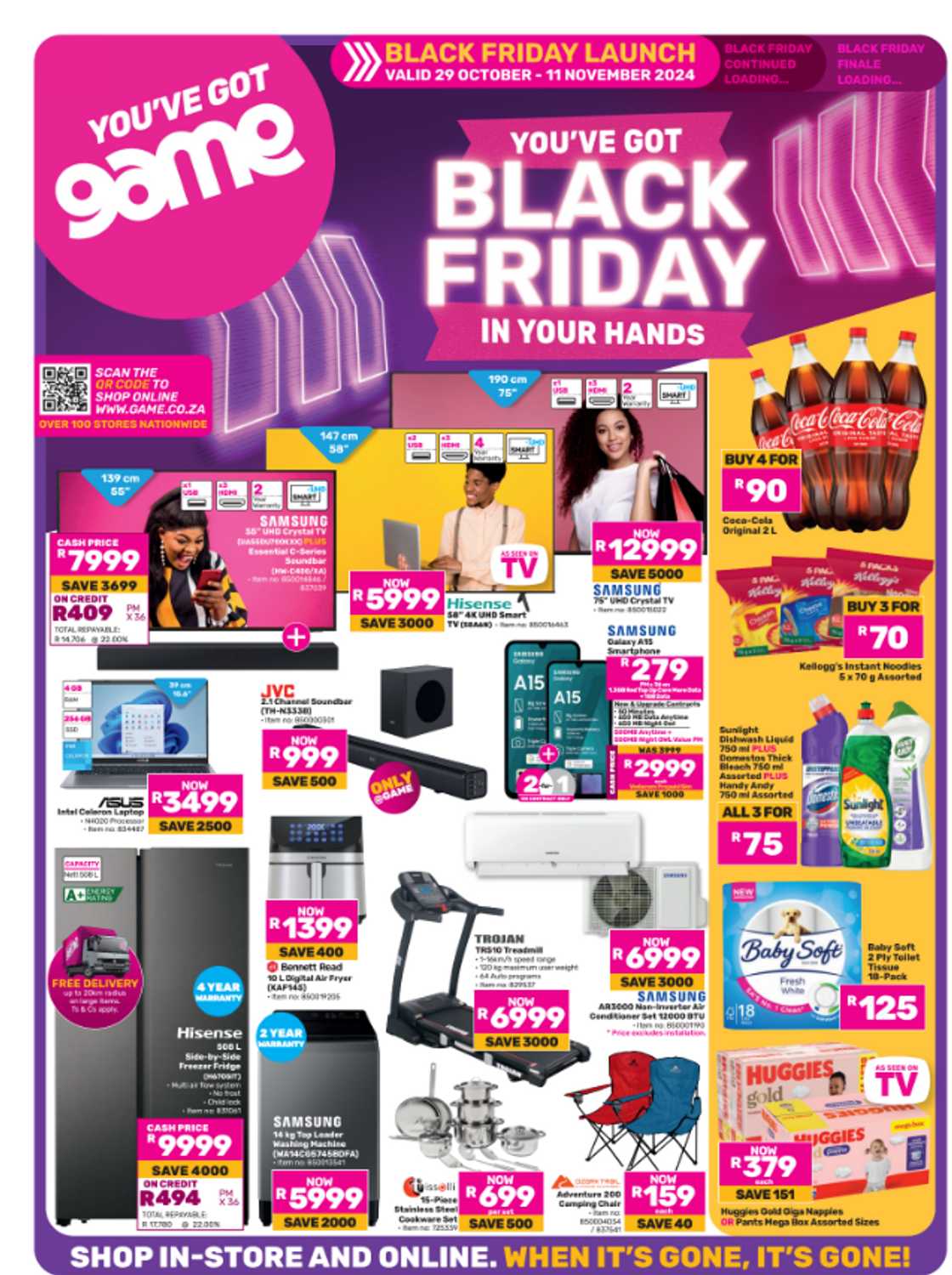 Catalogue of unbeatable Game Black Friday deals