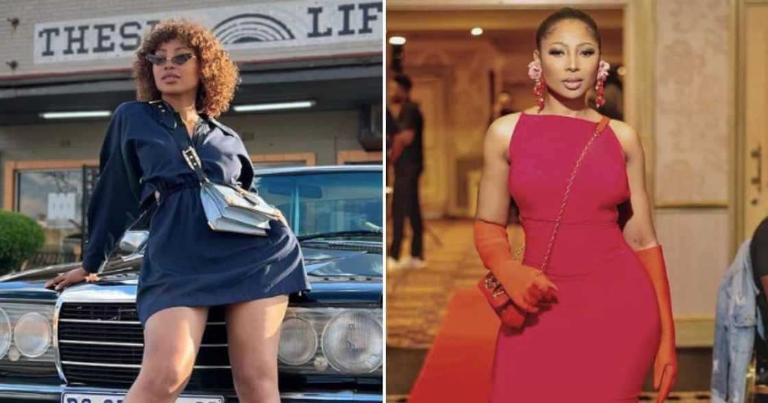 Enhle Mbali is taking Justice Huni's wife Valentino Bango to court Enhle Mbali is taking Justice Huni's wife Valentino Bango to court