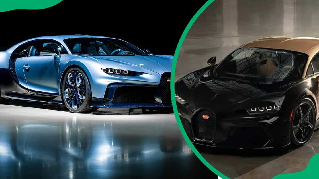 High-end Bugatti models High-end Bugatti models
