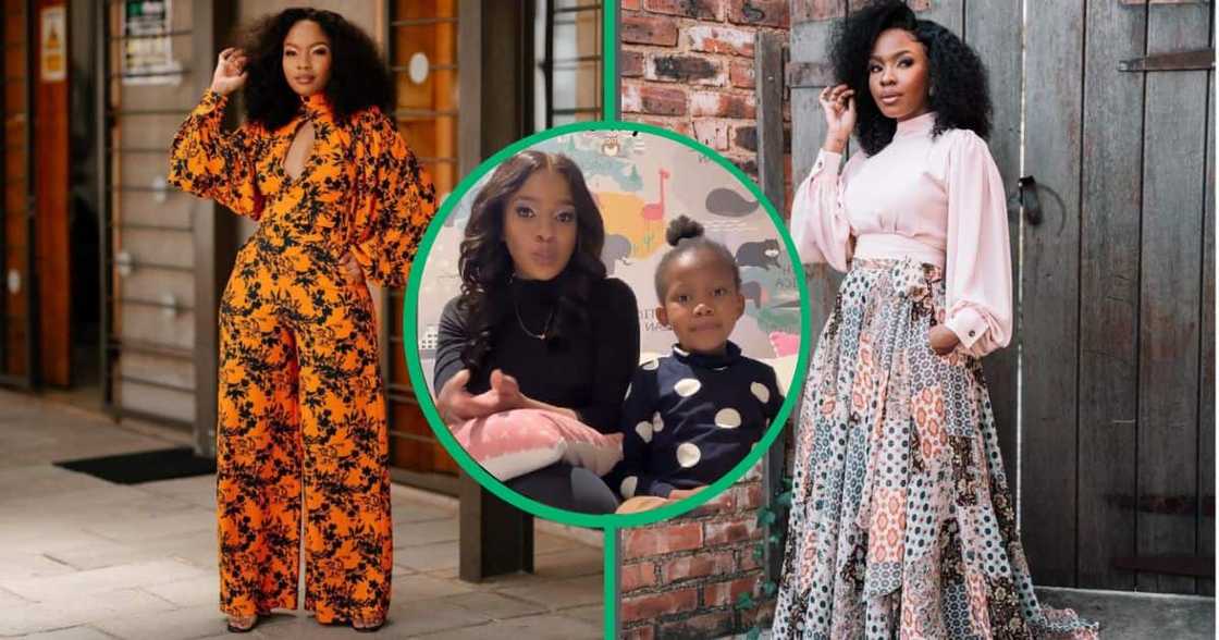 Mapaseka Koetle celebrated her daughter. Mapaseka Koetle celebrated her daughter.