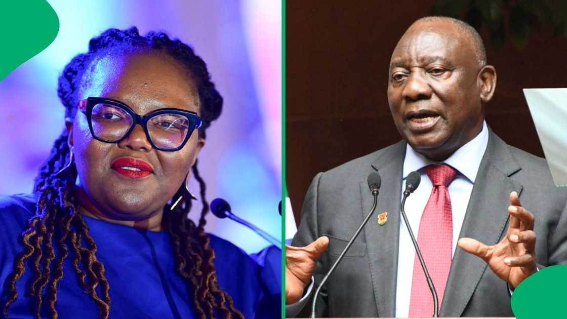 Basic Education Minister Siviwe Gwarube is opposing Cyril Ramaphosa signing the BELA Bill Basic Education Minister Siviwe Gwarube is opposing Cyril Ramaphosa signing the BELA Bill