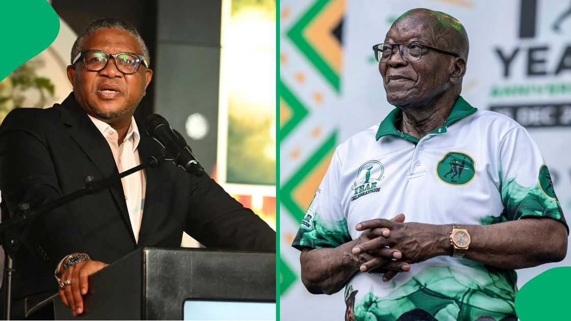 Fikile Mbalula has described Jacob Zuma as a ridiculous old man.