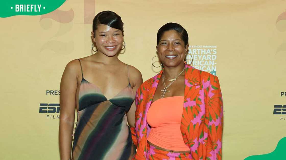 Storm Reid's parents