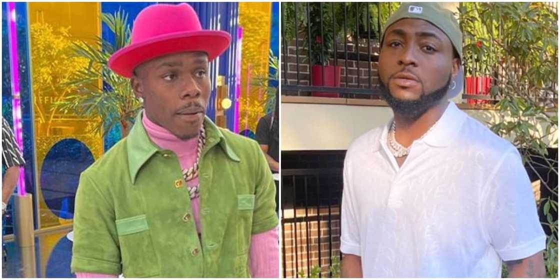 US rapper DaBaby, Davido, song, collab, Nigeria US rapper DaBaby, Davido, song, collab, Nigeria