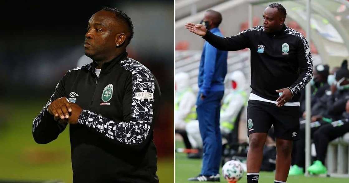 AmaZulu coach Benni McCarthy has angrily reacted to poor officiating in their match against Orlando Pirates. Image: @BenniMac17/Instagram AmaZulu coach Benni McCarthy has angrily reacted to poor officiating in their match against Orlando Pirates. Image: @BenniMac17/Instagram