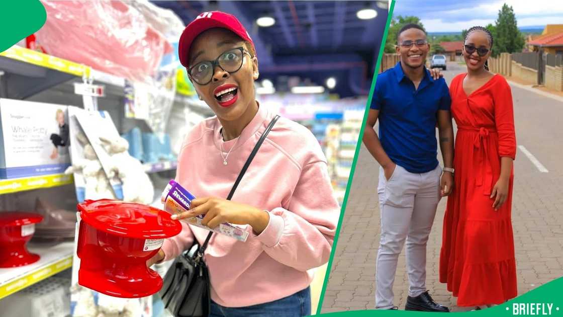 A woman's reaction to seeing bae in a video left peeps in awe. A woman's reaction to seeing bae in a video left peeps in awe.