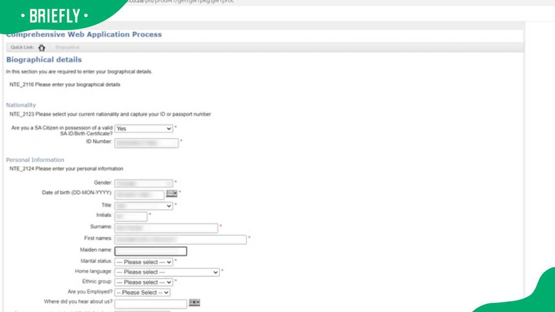 Taletso TVET College application portal page. Taletso TVET College application portal page.