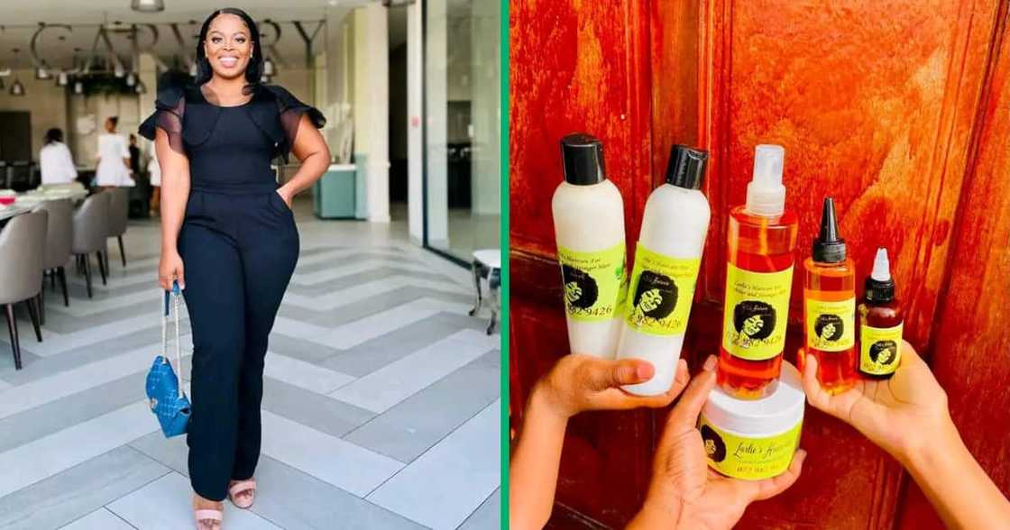 A lady in Eastern Cape has her own haircare brand and inspires many people A lady in Eastern Cape has her own haircare brand and inspires many people
