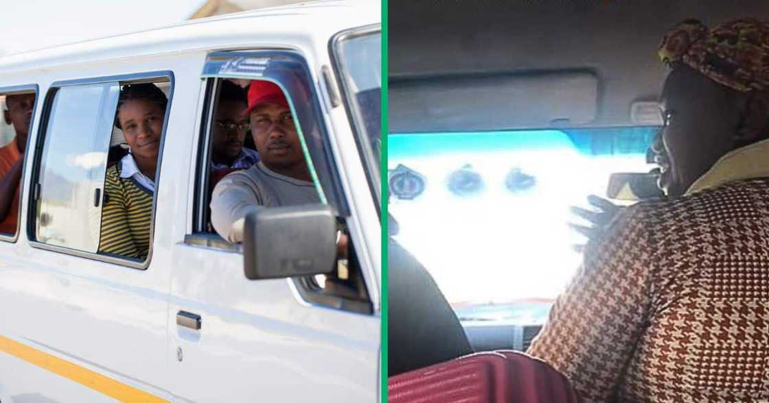 TikTok video shows taxi drama TikTok video shows taxi drama