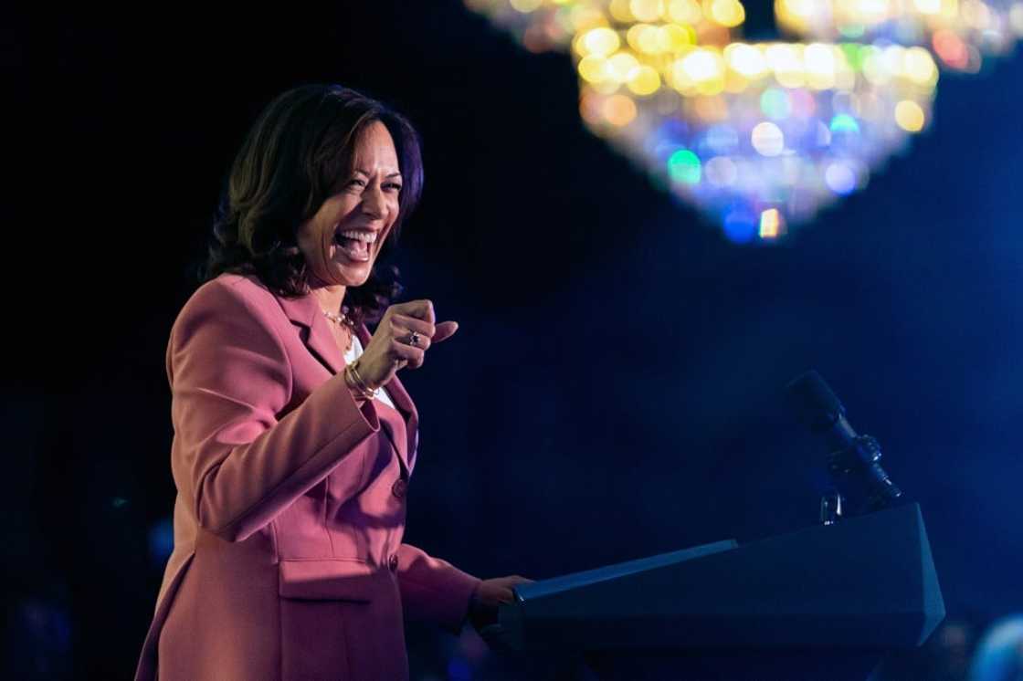 US Vice President Kamala Harris urged Congress to ensure that Americans "pay our bills"