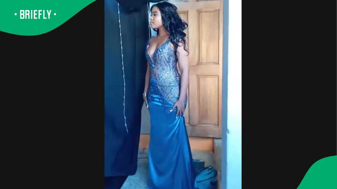 A woman shared a video online.