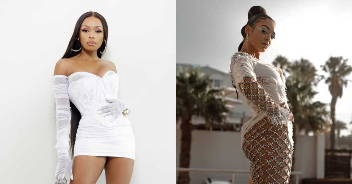 Bonang, Pearl Thusi, reactions, celebrities, entertainment Bonang, Pearl Thusi, reactions, celebrities, entertainment