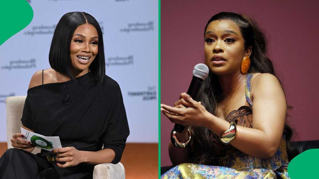 Bonang and Nomzamo Mbatha attended the 2024 Earthshot Prize Awards. Bonang and Nomzamo Mbatha attended the 2024 Earthshot Prize Awards.