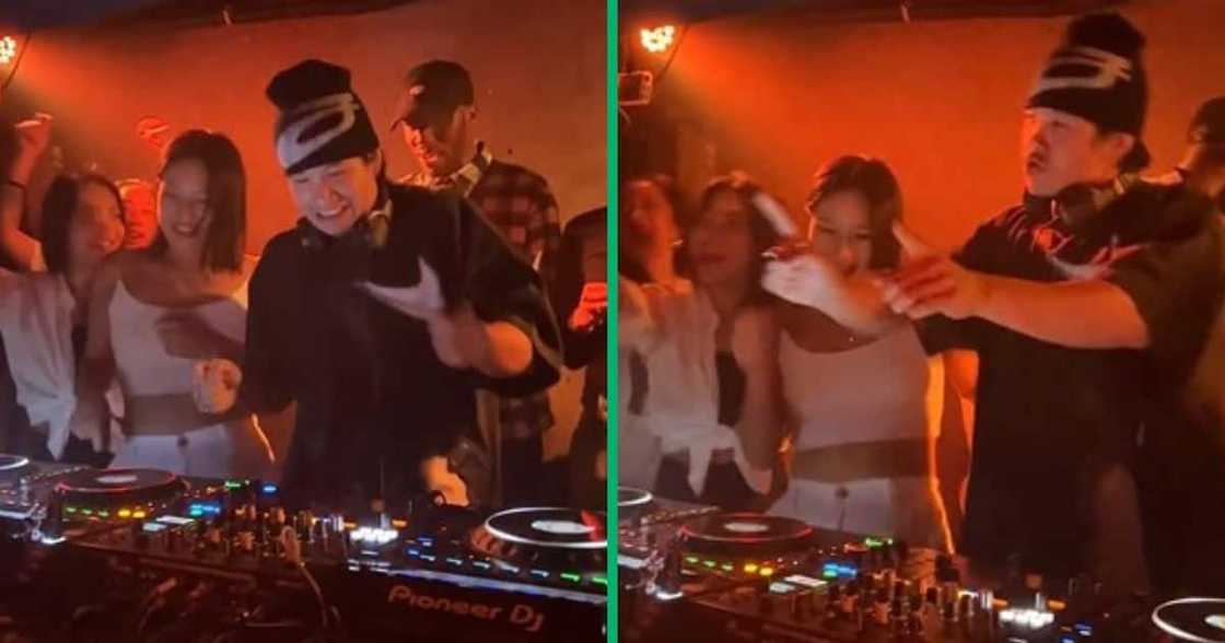 TikTok video shows Korean DJ playing amapiano TikTok video shows Korean DJ playing amapiano
