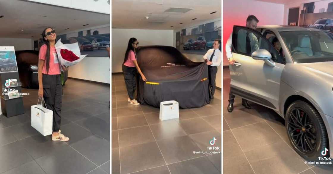 A SA woman got gifted a Porsche A SA woman got gifted a Porsche