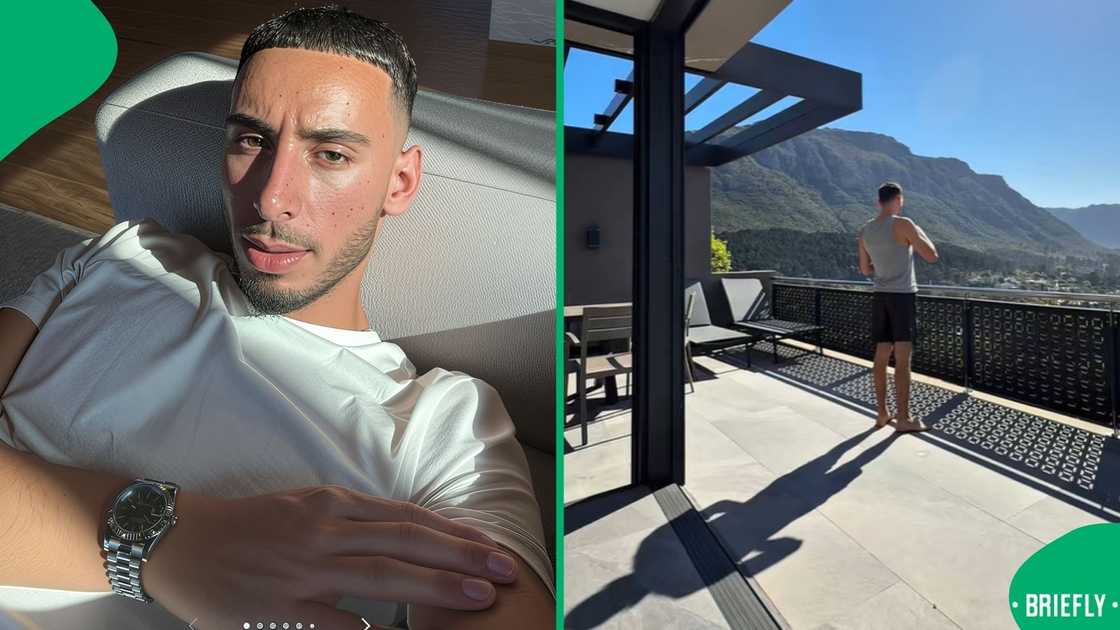 The man shared that in the UK, he would not have gotten an apartment like the Cape Town one for R1.8K per night The man shared that in the UK, he would not have gotten an apartment like the Cape Town one for R1.8K per night