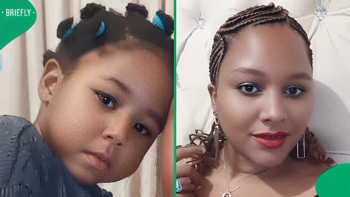 A little girl's Vaseline antics amused South Africans on social media.