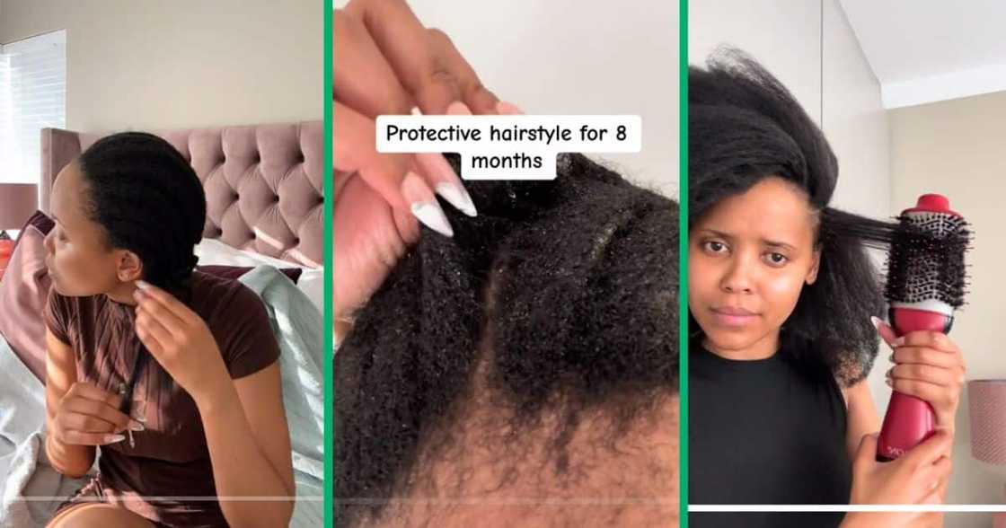 Protective hairstyle in for 8 months Protective hairstyle in for 8 months