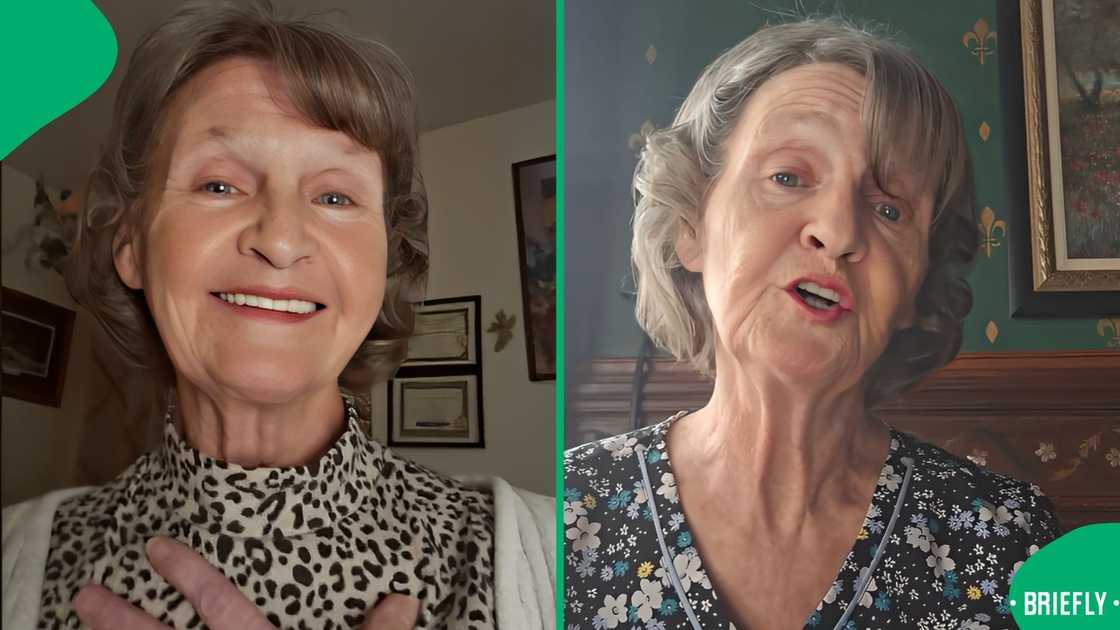 TikTok users were impressed by an older mama who paid a tribute to American singer, Angie Stone TikTok users were impressed by an older mama who paid a tribute to American singer, Angie Stone