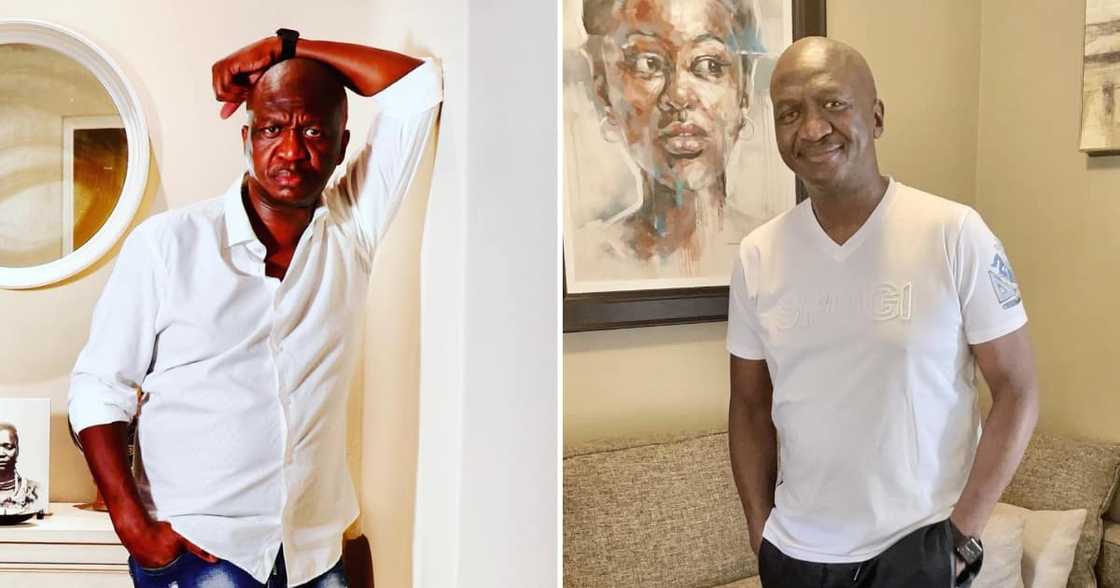 Fana Mokoena celebrated the success of his play 'Leruo' Fana Mokoena celebrated the success of his play 'Leruo'